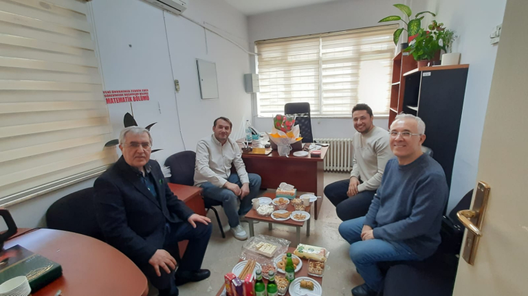 Temel Eğitim Bölümünden Dr. Öğr. Üyesi Bedirhan Teke’ye Hayırlı Olsun Ziyareti